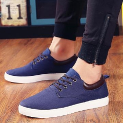 飛宏韓版低幫熱銷平底闆鞋男士運動休閑鞋B02